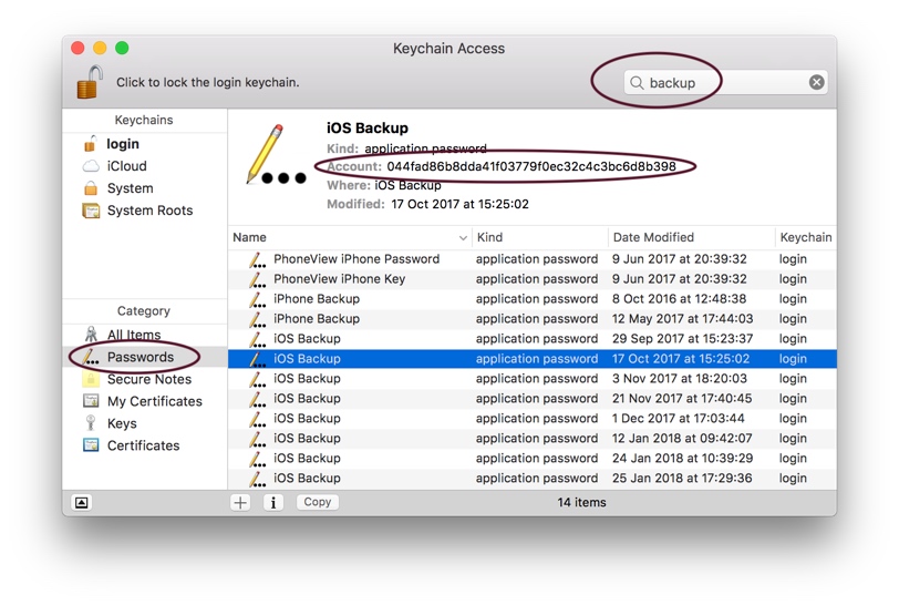 find lost password to mac for icloud access